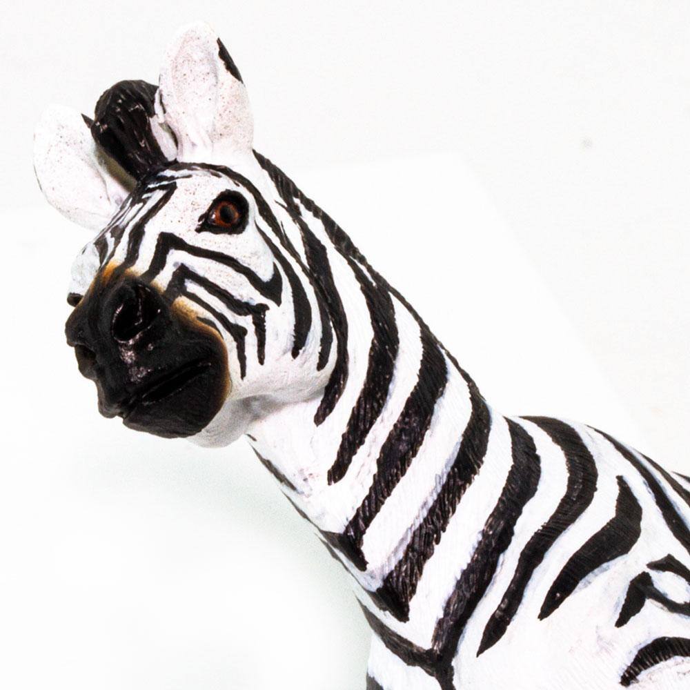 Alt View 3. Safari Ltd. - Plains Zebra Toy Figurine.