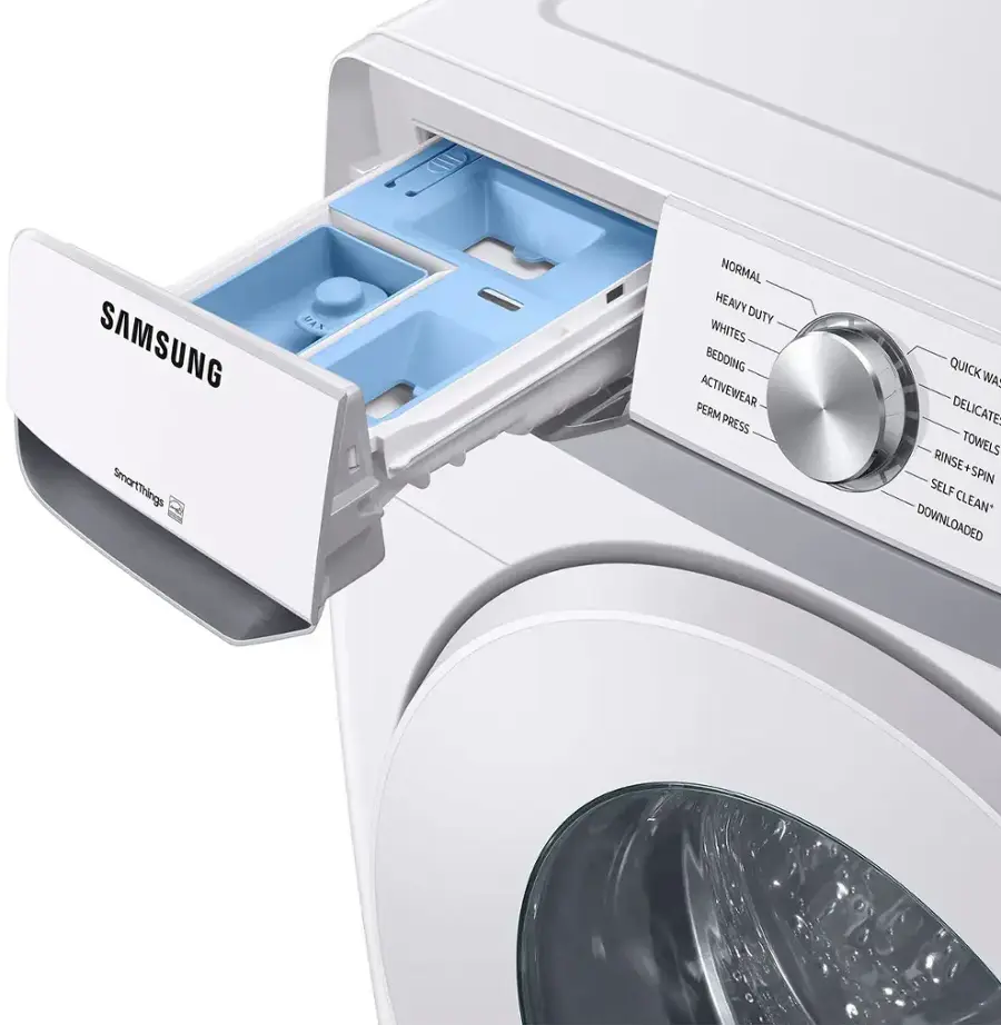 SAMSUNG SmartThings MAN NORMAL HEAVY DUTY WHITES BEDDING ACTIVEWEAR PERM4 PRESS QUICK WAY DELICATE TOWELS RINSE+SPIN RINSE SPIN SELF CLEAN SELF DOWNLOADED