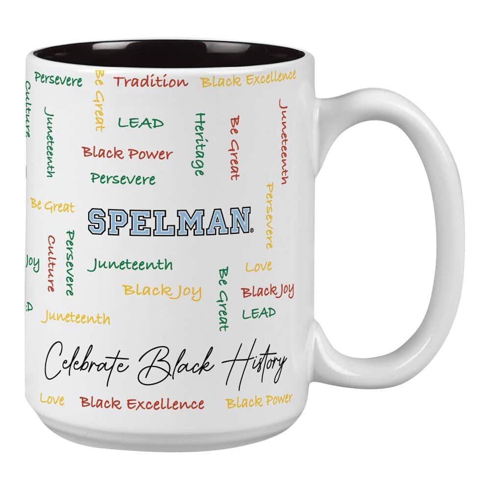Indigo Falls - Spelman College Jaguars 15oz. Black History Month Mug - Multicolor
