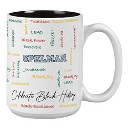 Indigo Falls - Spelman College Jaguars 15oz. Black History Month Mug - Multicolor