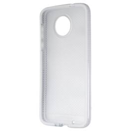 Tech21 - Evo Check Protective Case Cover for Motorola Moto Z2 Force - Clear/ - White