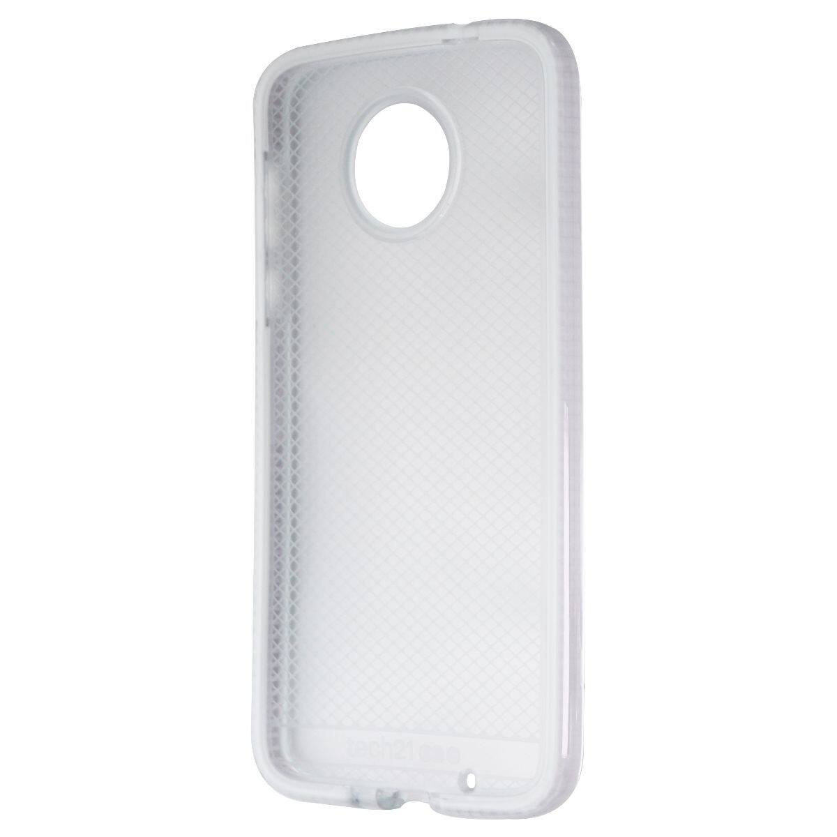 Front. Tech21 - Tech21 Evo Check Protective Case Cover for Motorola Moto Z2 Force - Clear/White - White.