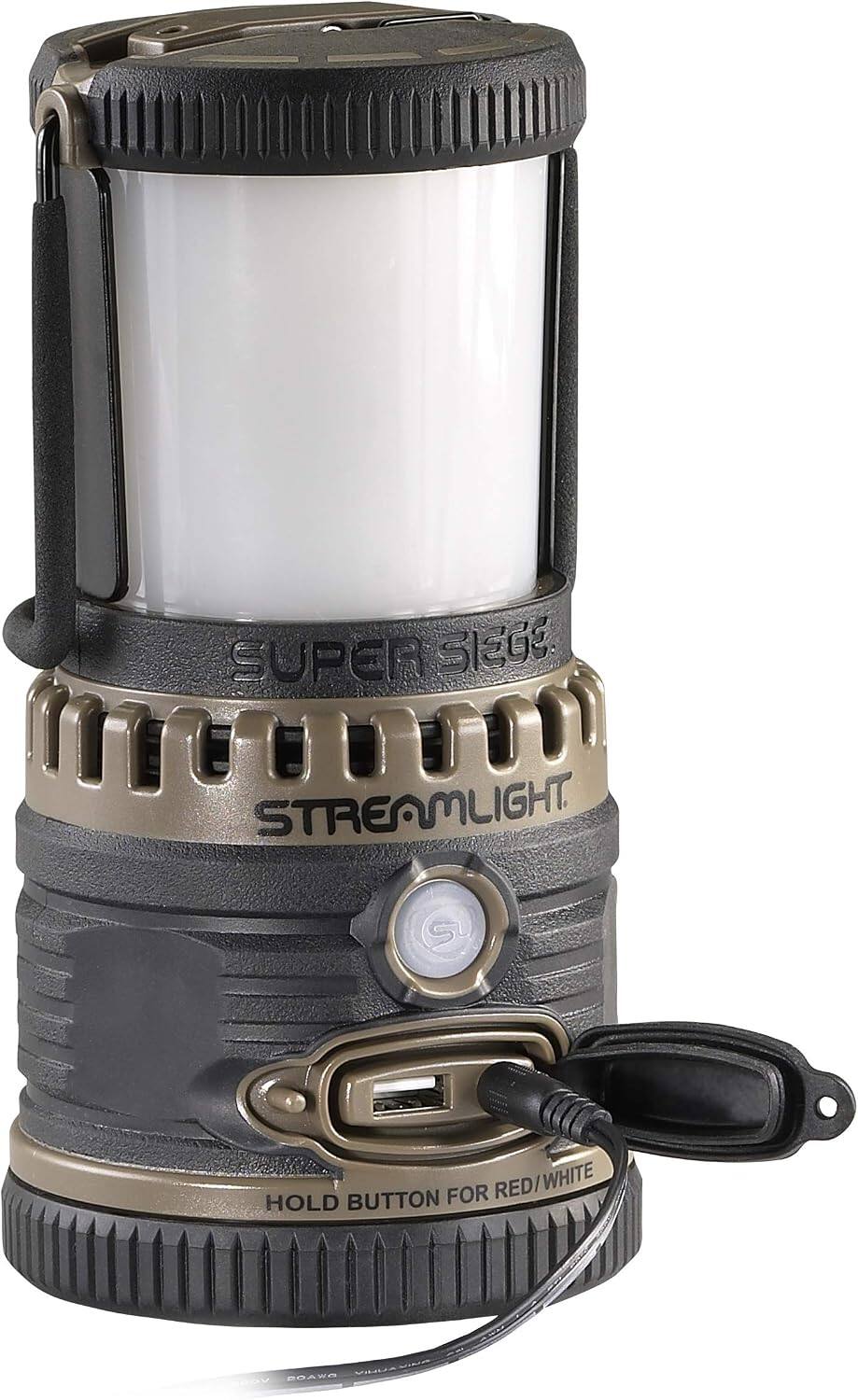 SUPER SIEGE  
STREAMLIGHT  
HOLD BUTTON FOR RED/WHITE