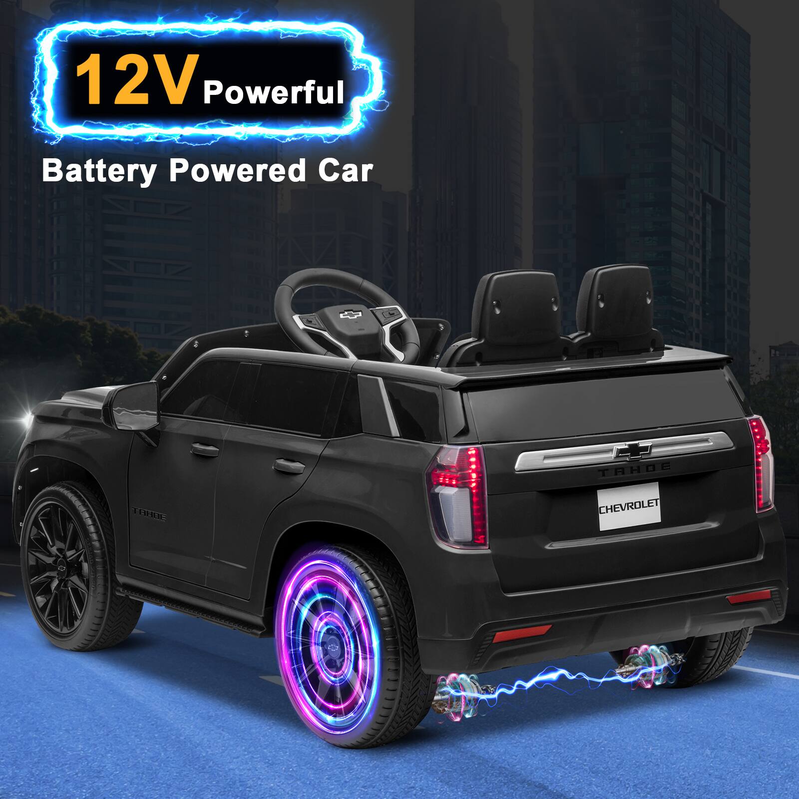 12V Powerful  
Battery Powered Car