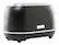 Left. Haden - Heritage 2 Slice Toaster - Black and Chrome.