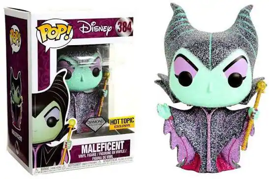 Disney 384 POP!
DIAMOND HOT TOPIC EXCLUSIVE
MALEFICENT FIGURE EN VINYLE VINYL FIGURE / FIGURA DE VINIL
