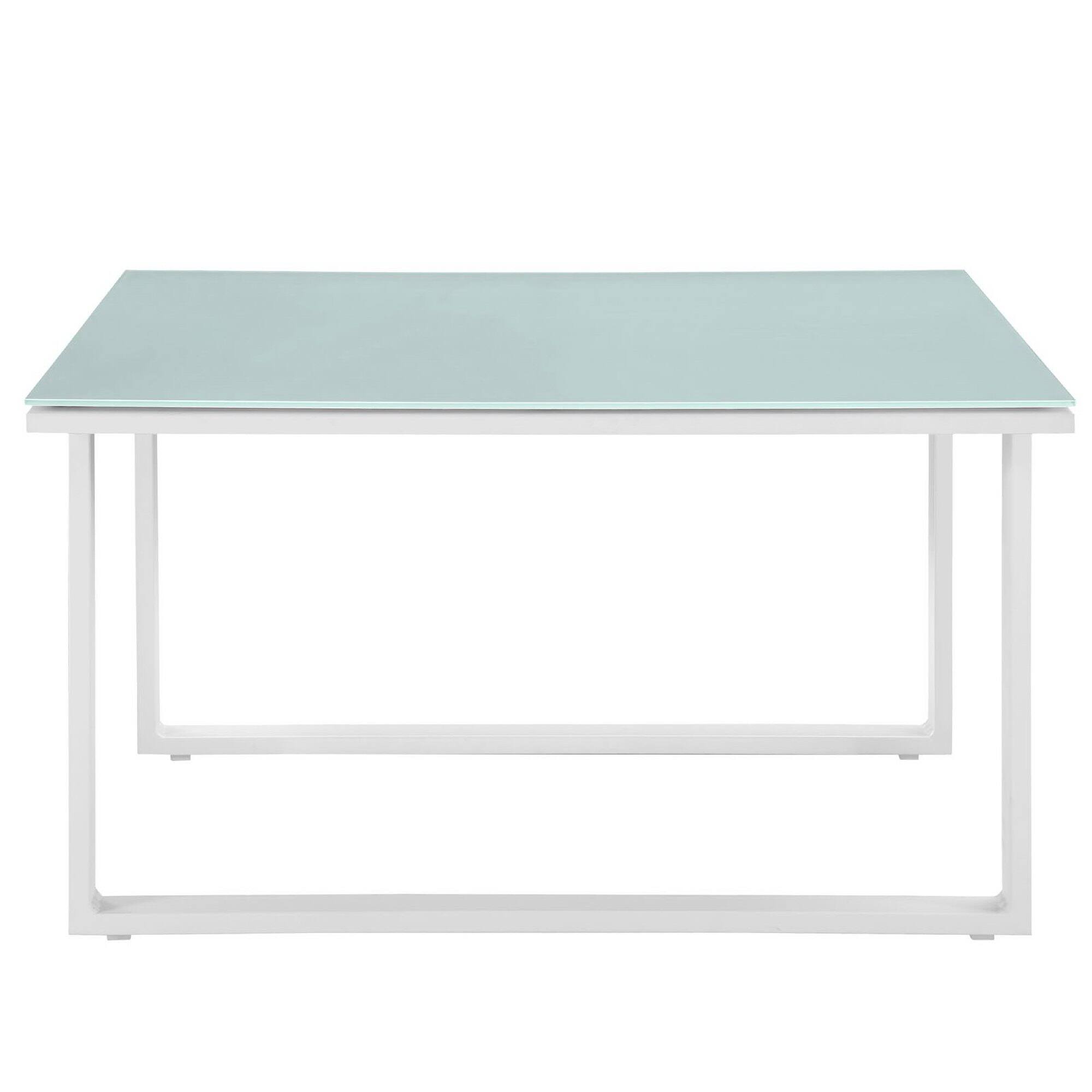 Angle. Modway - Fortuna Outdoor Patio Side Table by Modway - White.