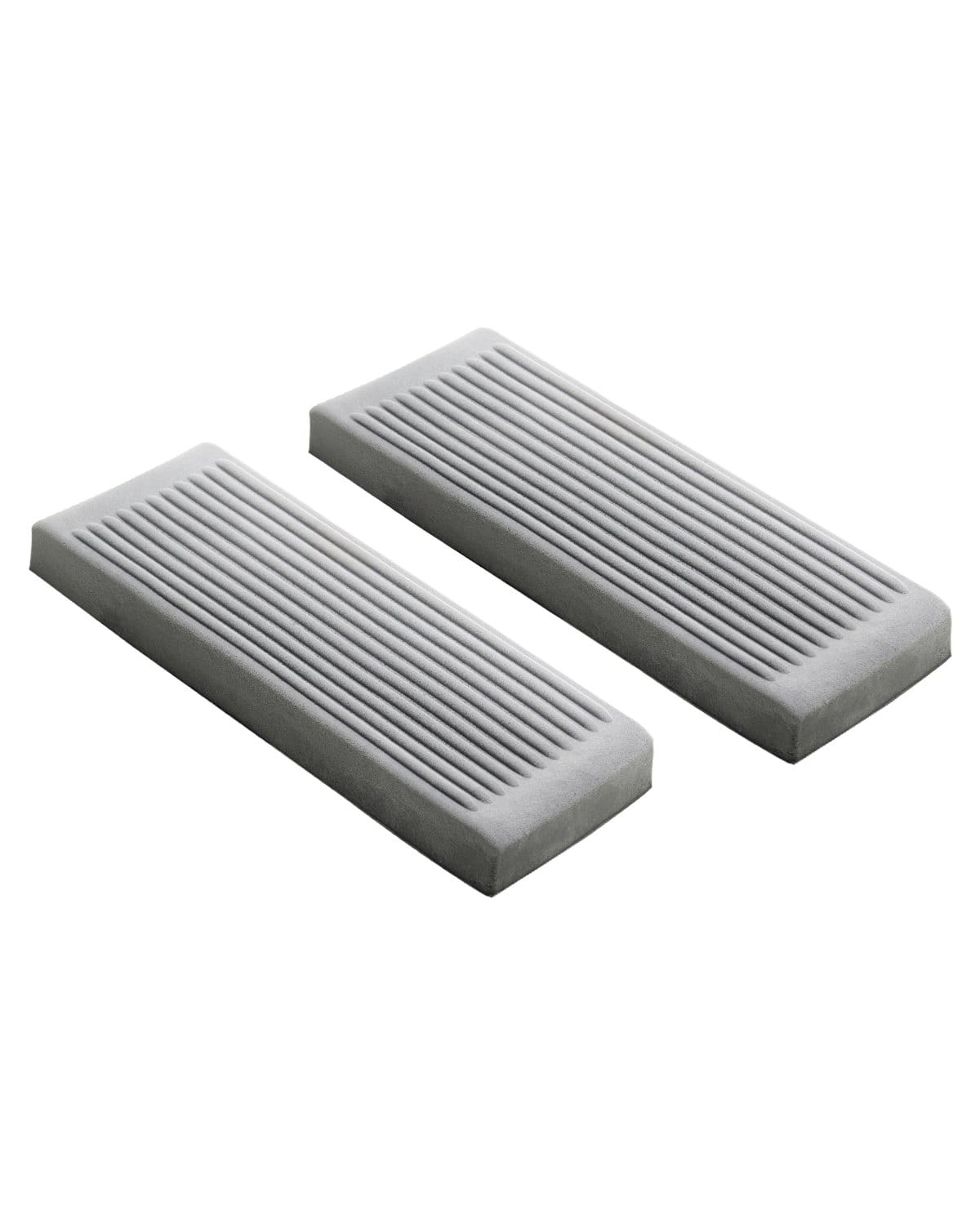 Glintex - Sponge Mop Head Replacement 2-Pack, High-Density PU Sponge with Hook Loop for Floor Cleaning Tools