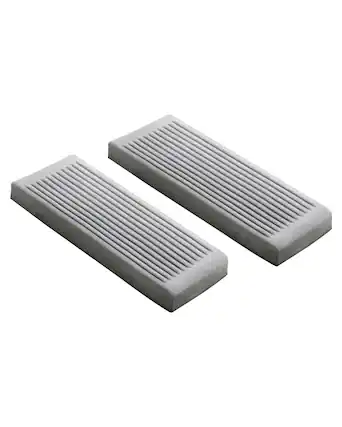 Front. Glintex - Sponge Mop Head Replacement 2-Pack, High-Density PU Sponge with Hook Loop for Floor Cleaning Tools.