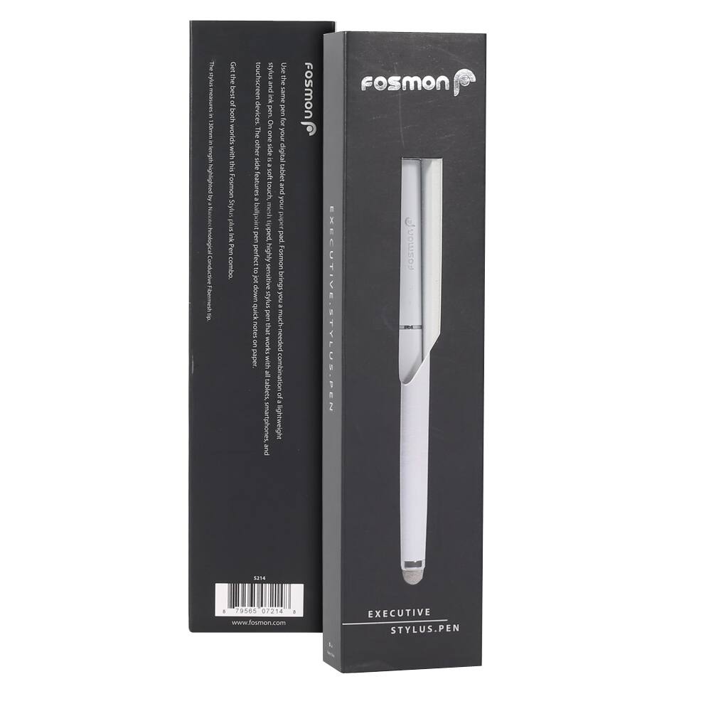 The Fosmon Stylus Pen combo. Use the stylus to take notes that you can quickly transfer to your tablets and other devices. The Fosmon Stylus Pen is lightweight and durable. Get the best work done with this Fosmon Stylus Pen combo.