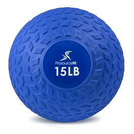 ProsourceFit - Tread Slam Ball, 15 lbs - Blue