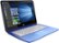 Alt View 12. HP - Stream 13.3" Touch-Screen Laptop - Intel Celeron - 2GB Memory - 32GB Flash Storage - Horizon Blue/Light Turquoise.