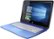 Alt View 15. HP - Stream 13.3" Touch-Screen Laptop - Intel Celeron - 2GB Memory - 32GB Flash Storage - Horizon Blue/Light Turquoise.