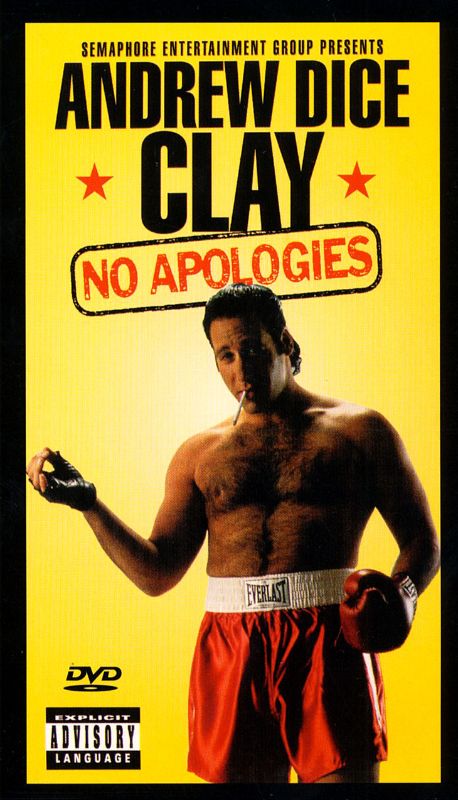  Andrew Dice Clay: No Apologies [DVD] [1993]