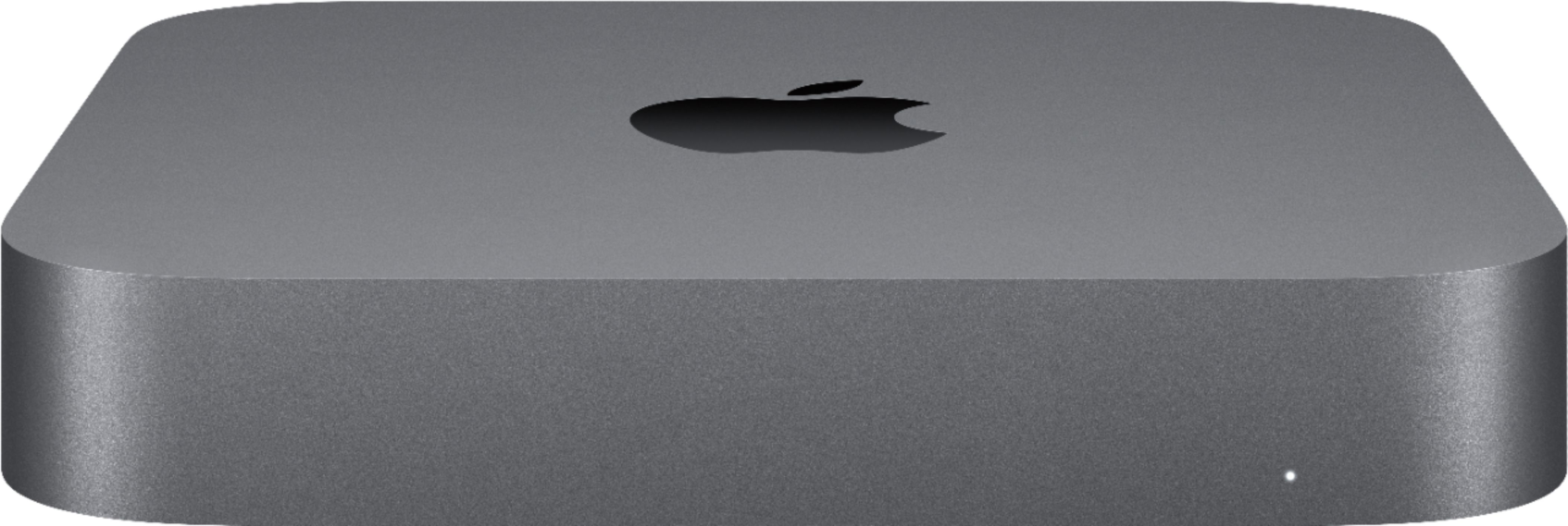 Angle View: Apple - Mac mini - Intel Core i5 - 8GB Memory - 256GB Solid-State Drive - Space Gray