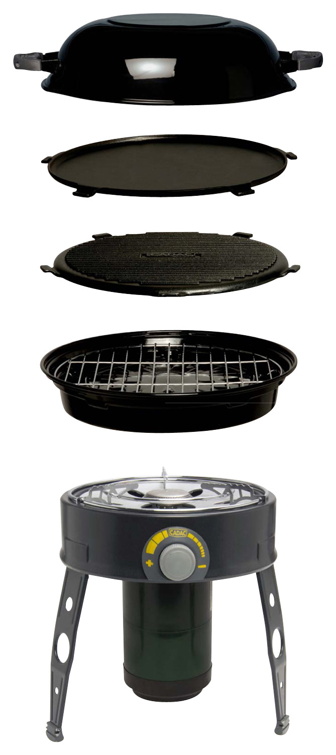 i dag jeg er træt Flygtig Best Buy: Cadac Safari Chef Gas Grill Black 5025