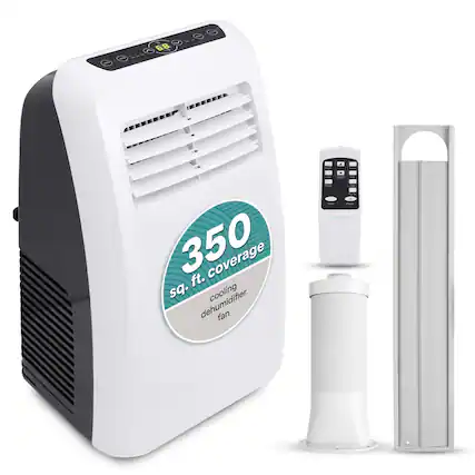 350 sq. ft. coverage cooling dehumidifier fan