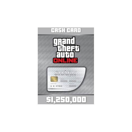 Grand Theft Auto V $1250000 Great Shark Cash Card Xbox One [Digital] Digital Item
