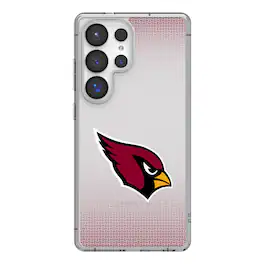Keyscaper - NFL - Arizona Cardinals Linen Logo Galaxy Clear Case - S25 Ultra - Multicolor