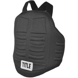 TITLE Boxing - Ultra Light Molded Chest Guard - Black