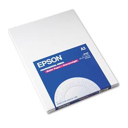 Epson - Premium Matte Presentation Paper A3 Size Matte White - Pack of 50