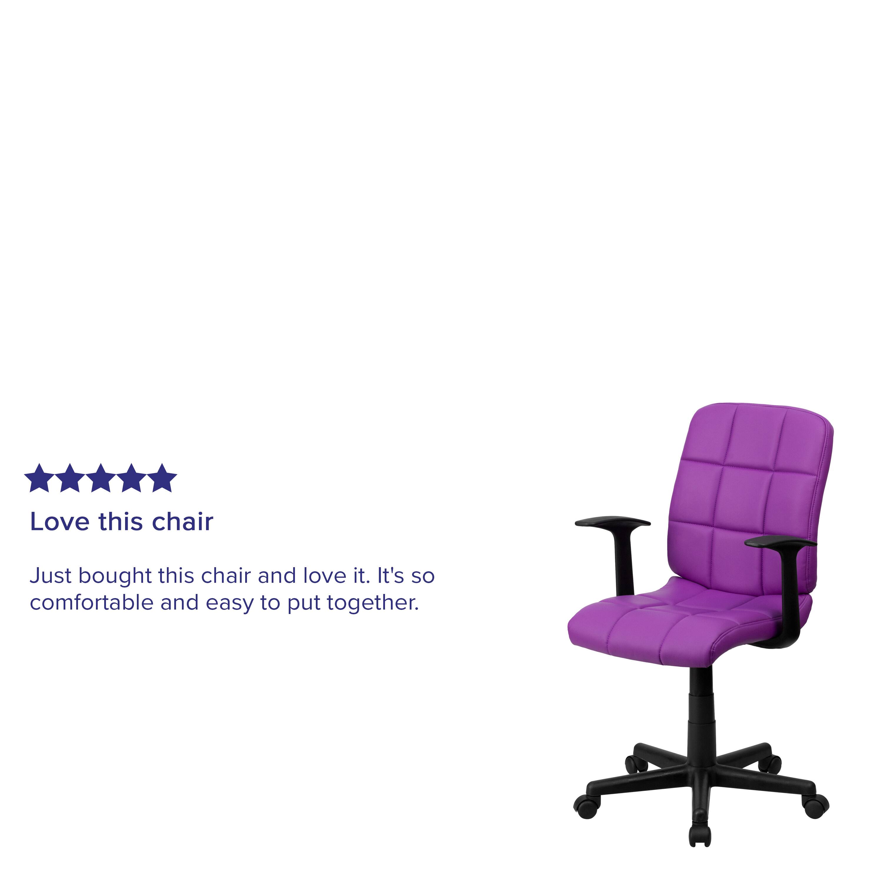 Love this chair

Just bought this chair and love it. It's so comfortable and easy to put together.