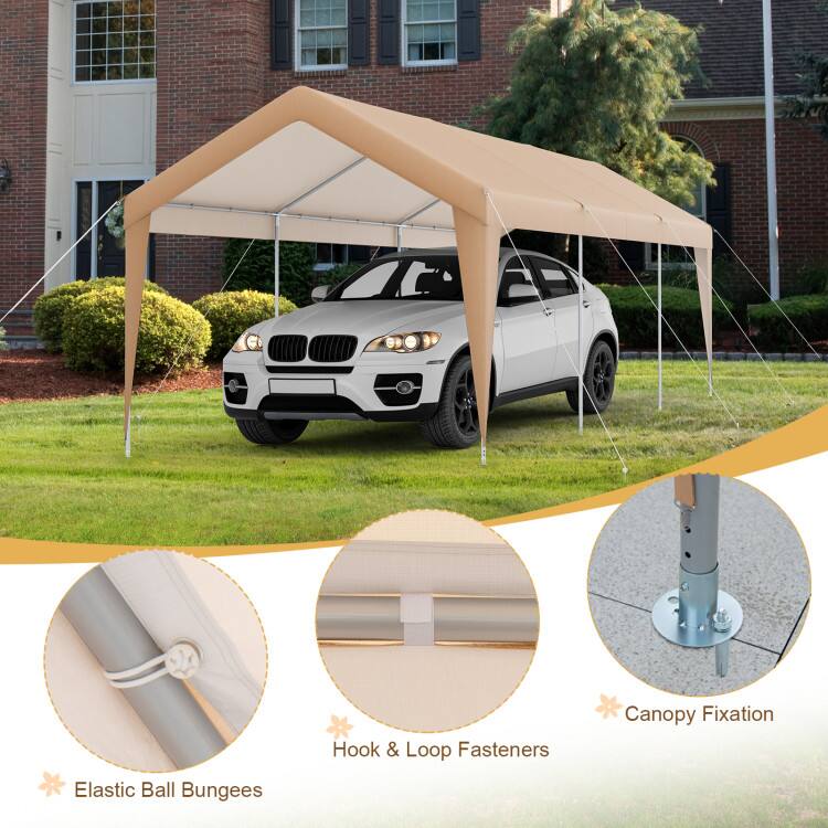 Hook & Loop Fasteners  
Canopy Fixation  
Elastic Ball Bungees