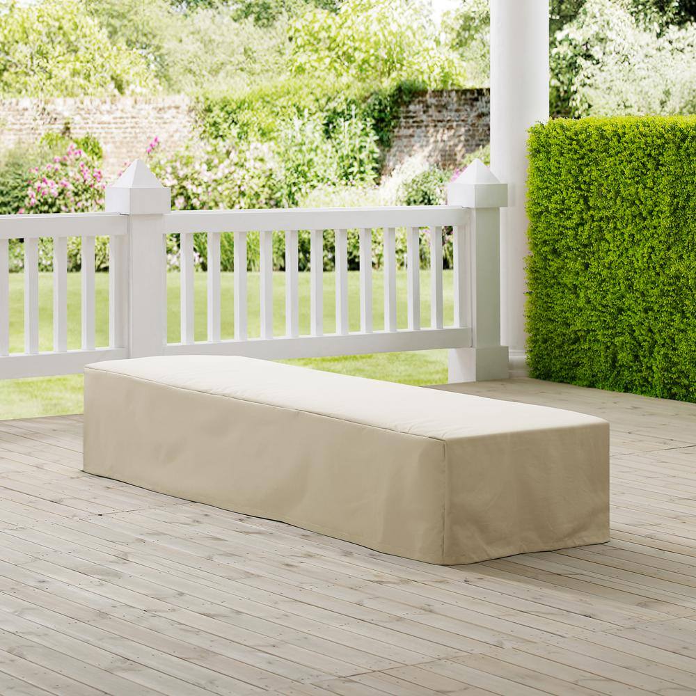Alt View 3. Crosley Furniture - Outdoor Chaise Lounge Furniture Cover - Tan.