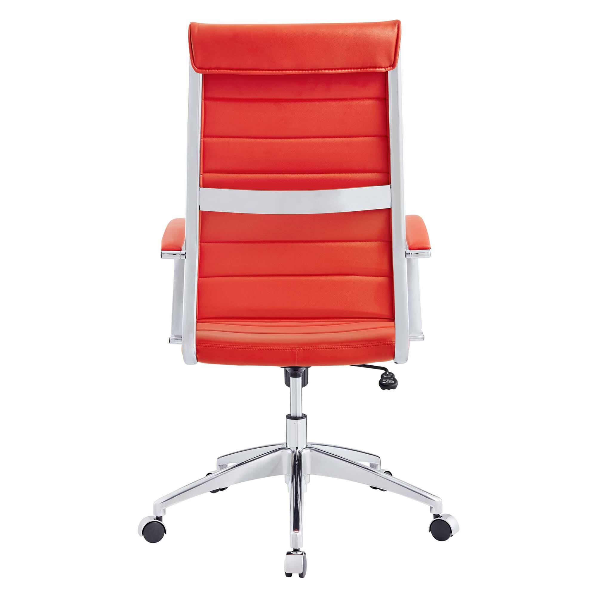 Alt View 2. Modway - Jive Highback Office Chair by Modway - Red.