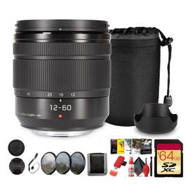 Panasonic - Lumix G Vario 12-60mm f/3.5-5.6 ASPH. POWER O.I.S. Lens