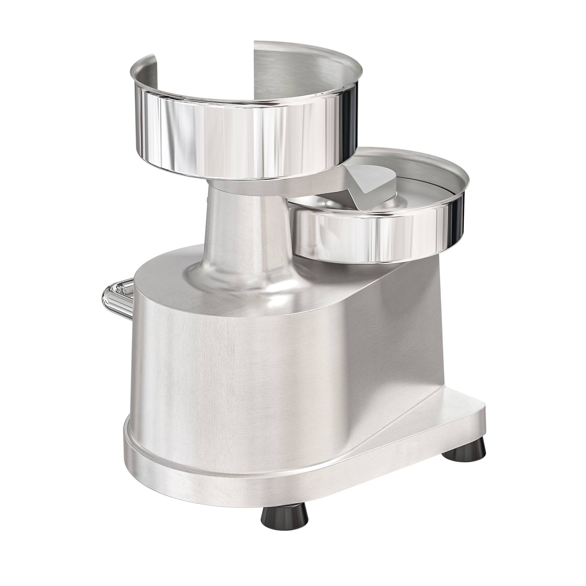 Alt View 1. Koolmore - 5 in. Heavy-Duty Hamburger Patty Molding Press with Handle, CHM-5. - Stainless Steel.