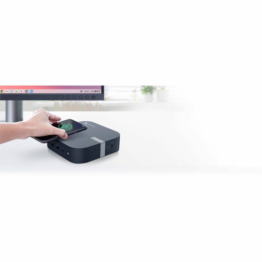 Alt View 3. ASUS - Asus Chromebox 5a CHROMEBOX5A-SC081UN Chromebox - Intel Celeron 7305 - 8 GB - 128 GB SSD - Mini PC - Eco Black - Intel C - Eco Black.