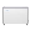 Front. Koolmore - 50 in. 8 Tub Ice Cream Dipping Cabinet Display Freezer with Sliding Glass Door, 13 cu. ft. KM-ICD-49SD. - White.