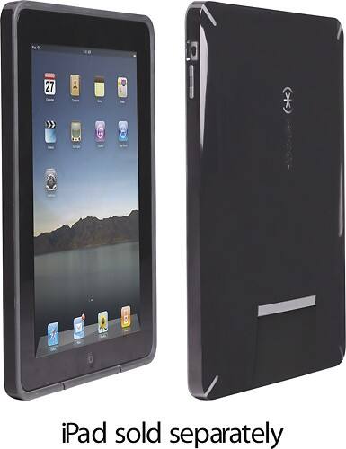 Angle Standard. Speck - CandyShell BatWing Tablet PC Hard Shell - Black.