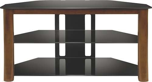 Bell'O - Triple Play TV Stand for Flat-Panel TVs Up to 46" - Cherry