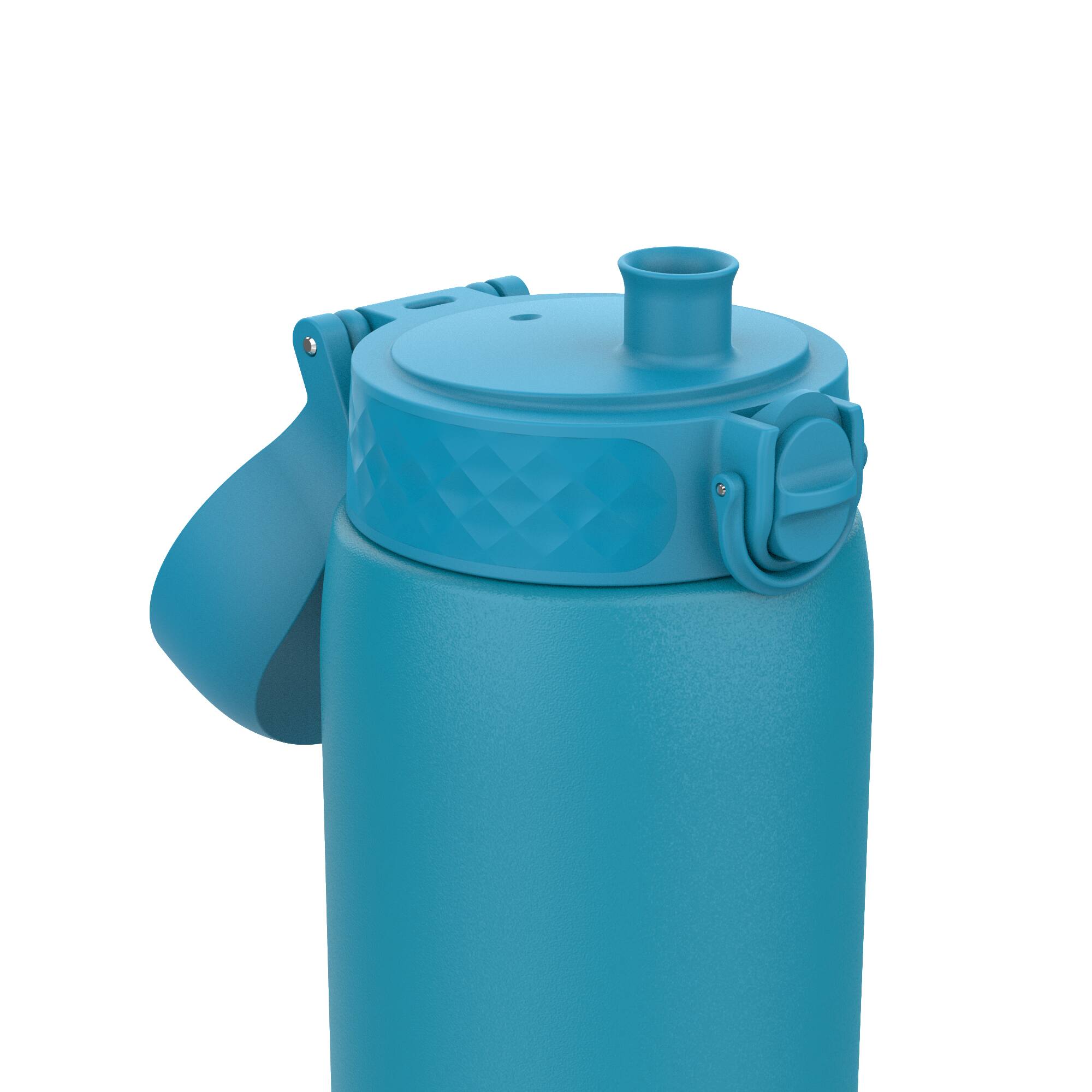 Left. Ion8 - ION8 Double Walled Stainless Steel Water Bottle - 31oz - Blue.
