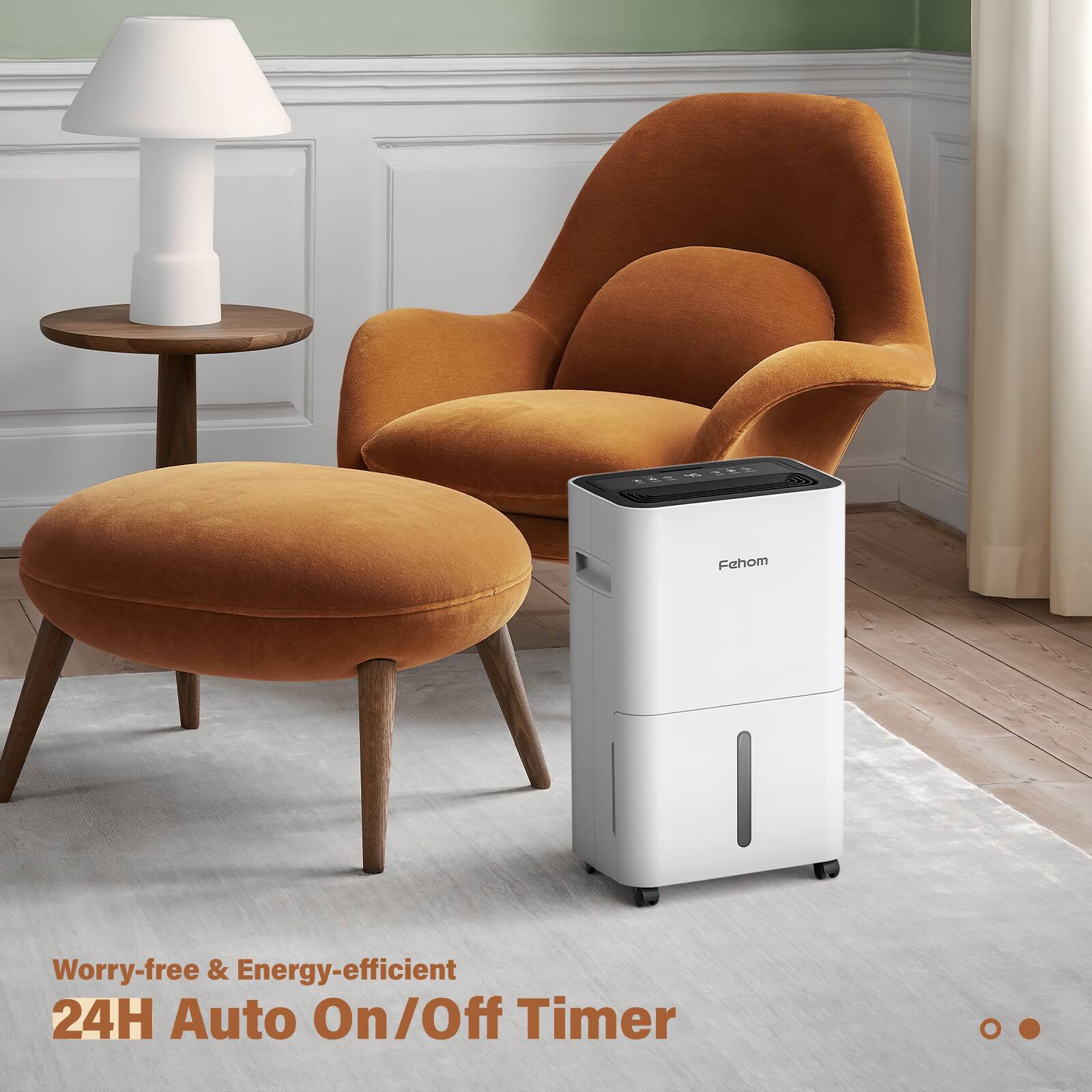 Fehom  
Worry-free & Energy-efficient  
24H Auto On/Off Timer