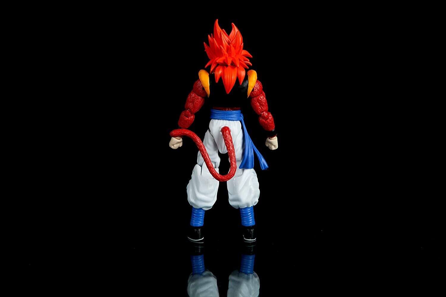 Alt View 3. Bandai - Bandai - Dragon Ball Super - Dragon Stars - Super Saiyan 4 Gogeta Action Figure   - Collectibles - Multicolor.
