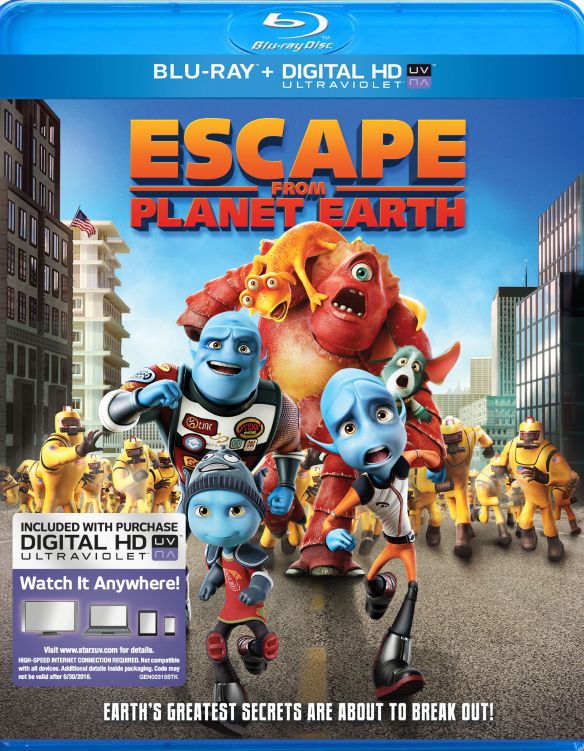

Escape from Planet Earth [Includes Digital Copy] [Blu-ray] [2013]