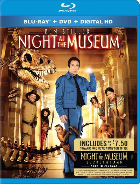  Night at the Museum [Includes Digital Copy] [Blu-ray/DVD] [Movie Money] [2009]