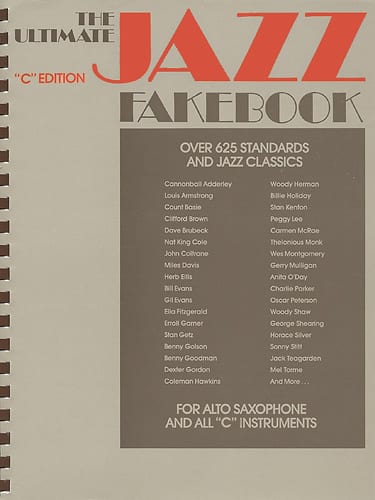 Front. Hal Leonard - Various Artists: The Ultimate Jazz Fake Book Sheet Music - Multi.
