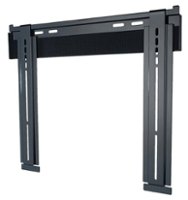 Peerless-AV - Designer Display Wall Mount For Most 37" - 50" Flat Panel Displays - Gloss Black - Front_Zoom