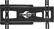 Front Standard. Peerless - Ultraslim Articulating Wall Arm for Most 37" - 55" Ultrathin TVs - Extends 24-1/4" - Gloss Black.