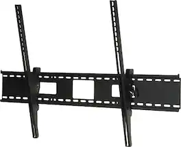 Peerless-AV - SmartMount Tilt Display Wall Mount For Most 60" - 98" Flat Panel Displays - Semi-gloss Black