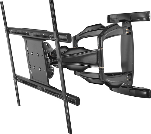 Peerless-AV - SmartMount Articulating Wall Arm for Most 37" - 71" Flat-Panel TVs - Extends 27-5/8" - Black