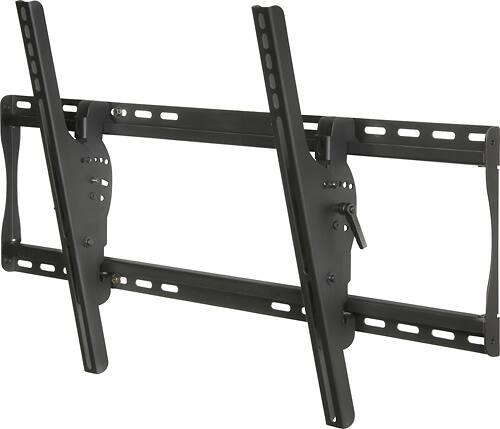 Angle. Peerless-AV - SmartMount Tilt TV Display Wall Mount For Most 39" - 80" TVs,Flat Panel Displays - Semi-gloss Black.
