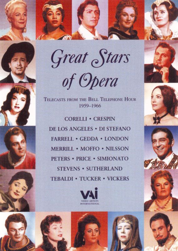 Great Stars of Opera: Telecasts From the Bell Telephone Hour 1959-1966 [DVD]