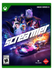 X SERIES X screamer MATURE 17+ JEUNES ADULTES 11+ M PLAION 1 MILESTONE ESRB