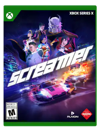 X SERIES X screamer MATURE 17+ JEUNES ADULTES 11+ M PLAION 1 MILESTONE ESRB - M (Mature 17+)