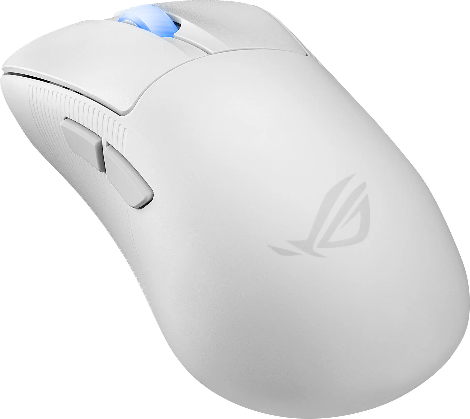 Alt View 14. ASUS - ROG Keris II Ace Ultralight Wireless Optical Gaming Mouse with ROG SpeedNova Wireless Technology - White.